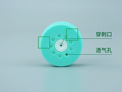 0.22μm的PTFE疏水透气滤膜盖，阻菌的同时可更好的进行气体交换